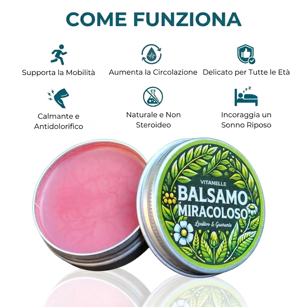 Vitanelle Miracle Balm™ — La Forza delle Erbe